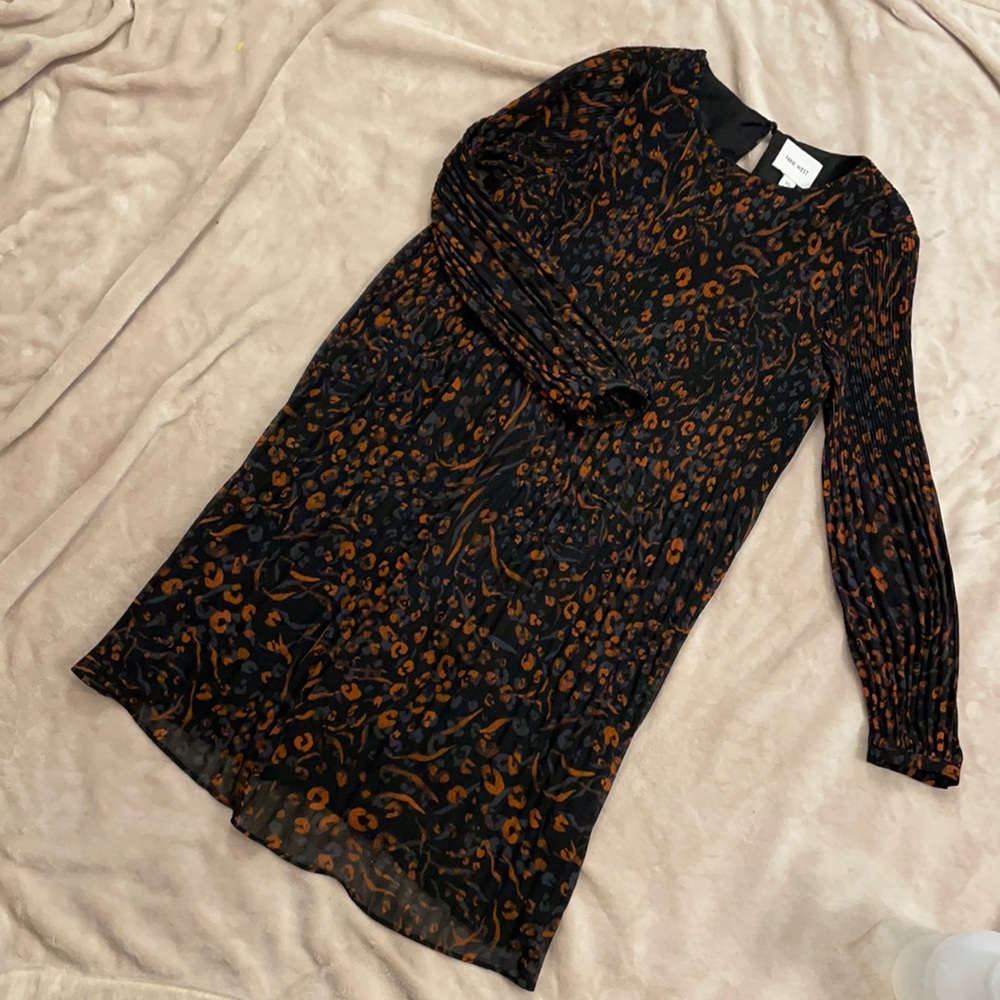 BNWOT Nine west pleated dress